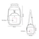 thumbnail image 5 of Paquete 20 piezas Mochila escolar con bolsa de viaje desmontable rojo 31 x 46 x 16, 5 of 5
