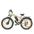 thumbnail image 4 of Dual Motor Electric Bike for Adult, 48V 20Ah Battery, 26" Fat Tire E-Bike  for Off-Road Mountain Snow, 4 of 10