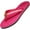 Pink, variant on Norty Women's Platform Sandals, Flip-Flop, Soft Cushioned Footbed