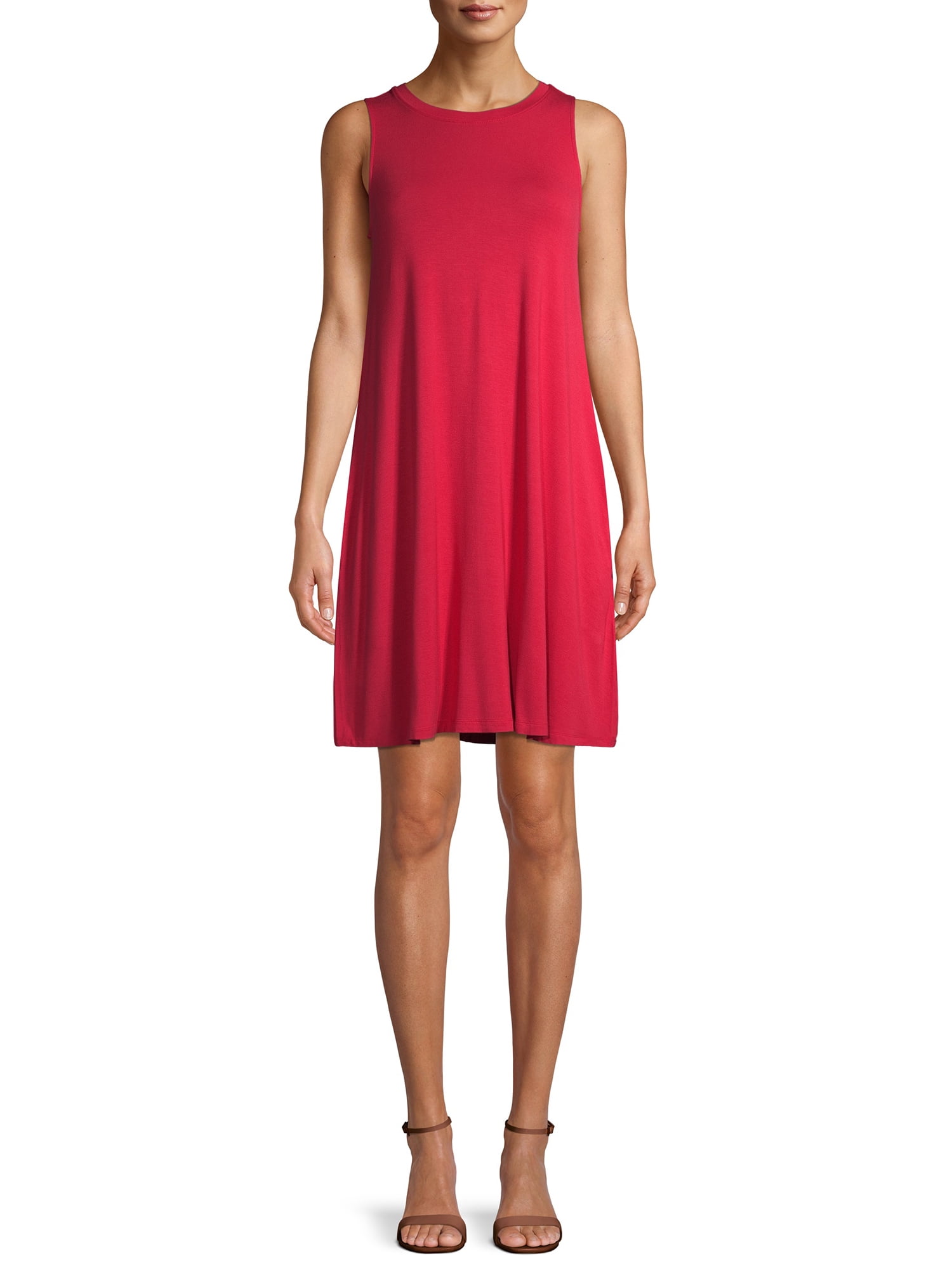 Sleeveless Knit Dress - Walmart 