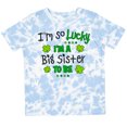 thumbnail image 3 of Inktastic I'm So Lucky I'm a Big Sister to Be Girls Toddler T-Shirt, 3 of 5