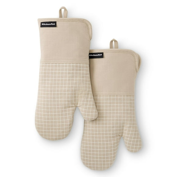 Guantes de horno Potholder KitchenAid serie Gourmet, 18 x 36 cm