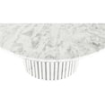 thumbnail image 4 of Pemberly Row Modern / Contemporary Marble White Marble Coffee Table, 4 of 8