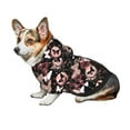 thumbnail image 3 of Bingfone Butterflies1 Dog Clothes Hoodie, Pet Winter Coat,Puppy Sweatshirts for Small Dogs Boy Girl,Suitable for All Breeds-X-Large, 3 of 6