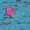 thumbnail image 4 of GUOOL Decor Sea Turtle Wall Decor Metal Wall Art - Creature Nature Lover Wall Hanging Red, 4 of 7