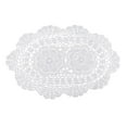 thumbnail image 3 of Hrochet oval tablecloth lace tablecloths doilies for furniture decoration, 3 of 8