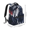 thumbnail image 2 of Balery Bulldog with Forest Flag Mochila Escolar Impresa, Mochila Ligera para Viajes Casual, Mochila Duradera y Cómoda Multifuncional, Mochila para Laptop-One Size, 2 of 5