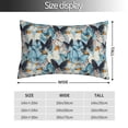 thumbnail image 2 of Kdxio Cotton Pillow Cases 14"x20" Pillowcases,Soft and Breathable Bedroom Pillow Cases-Butterflys, 2 of 8