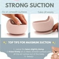 thumbnail image 5 of Silicone Baby Bowls with Spoon, 2PCS Baby Feeding Set Suction Bowls for Kids Toddlers -BPA Free-Baby Dishes Utensils, 5 of 5