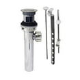 thumbnail image 2 of Thrifco Plumbing 4401988 1-1/4 Inch Pop-Up & Waste Assembly - Chrome Plated Plastic, 2 of 2