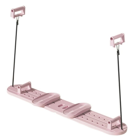 funtasica Push Fitness Equipment Exercise Home Gym for Men Women Professional with Resistance Band Pilates Board Push Pink