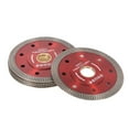 thumbnail image 4 of 5 Pack 4 inch Diamond Porcelain Saw Blades Ceramic Cutting Disc Wheels Super Thin Dry Wet for Cutting Ceramic Tile Porcelain Granite Marbles, 4 of 7