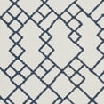 thumbnail image 6 of SAFAVIEH Cedar Brook Jamison Geometric Cotton Area Rug, Ivory/Navy, 6' x 6' Round, 6 of 6
