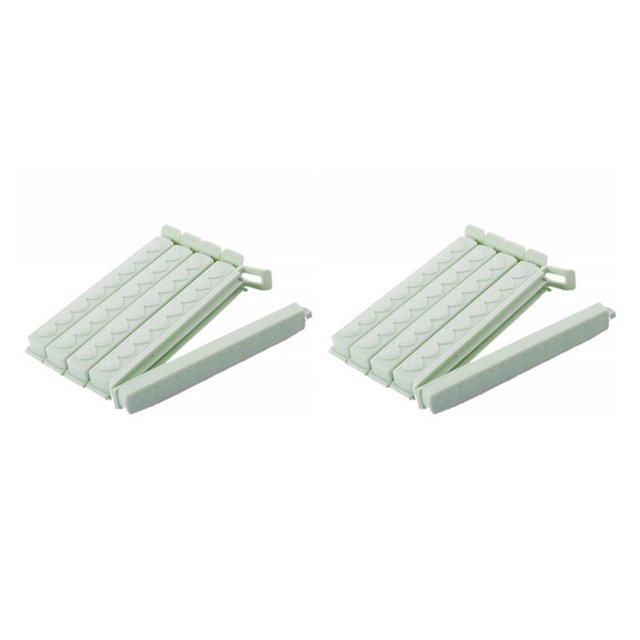 Advancent Paquete de 5 Clips para bolsas de plástico para alimentos, minisellador multifuncional para mantenimiento de alimentos frescos, Type2 NO2