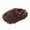L101-Brown, variant on Kids Curly Fuzzy Closed Toe House Slippers, Back Elastic Strap Warm Plush Indoor Bedroom Non Slip Footwear for Toddler Boys Girls(L101-Red,9)