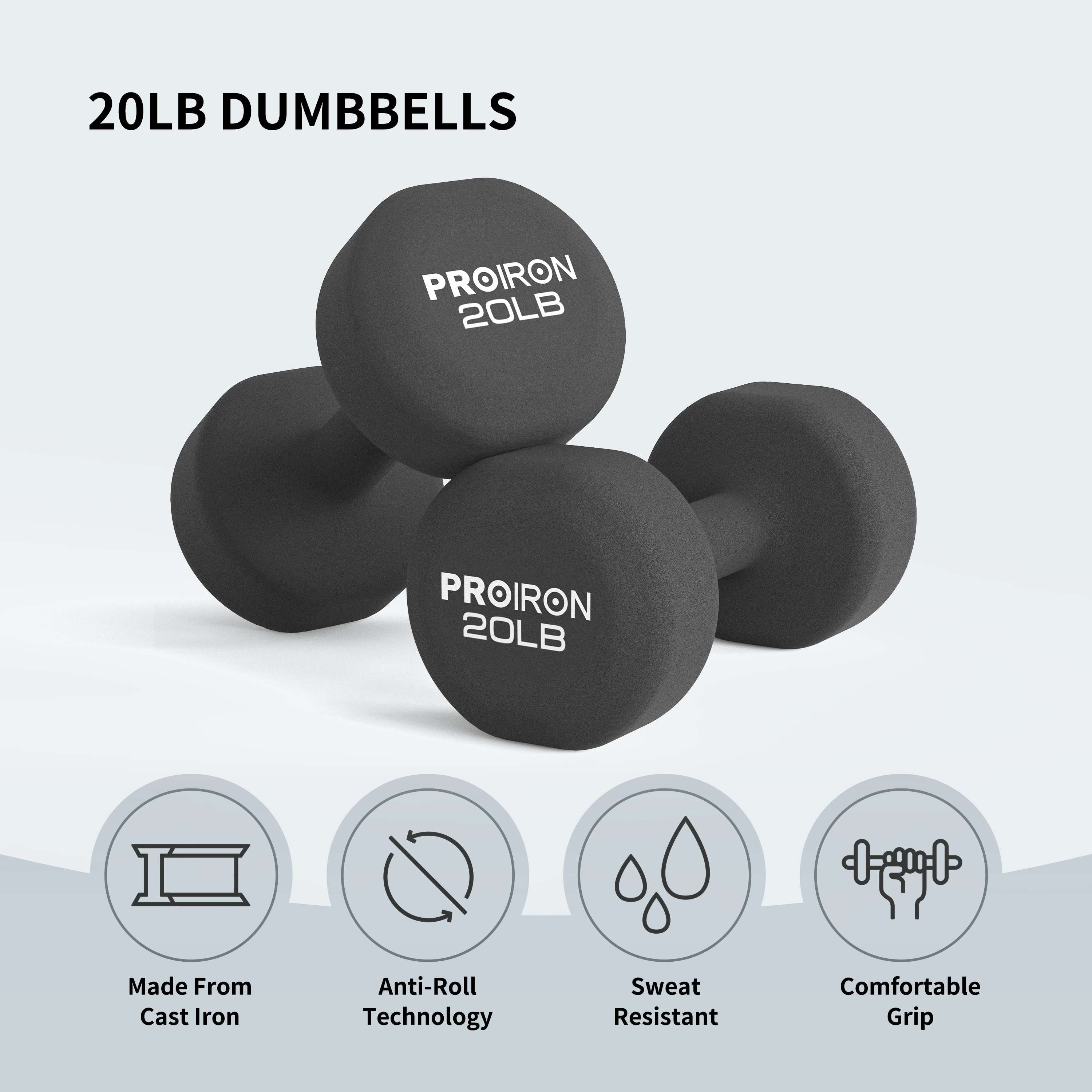 Neoprene Dumbbell - 20LB