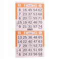thumbnail image 2 of American Games Bingo Paper Game Cards - 2 cards - Orange - 750 sheets per pack, Made in USA, 2 of 2