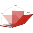 thumbnail image 6 of Mosiso MacBook Pro 14 inch Case 2024-2021 M5 M4 M3 M2 M1 Pro Max A3434 A3112 A3185 A3401 A2918 A2992 A2779 A2442, Plastic Hard Shell&Keyboard Cover&Screen Film&Pouch, Red, 6 of 6