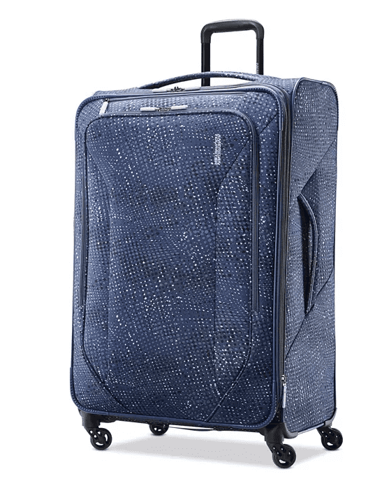 American Tourister NAVY PRINT Tribute Dlx 28" Softside Checkin Spinner