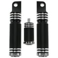thumbnail image 1 of Espejos de motocicleta Unique Bargains para Harley Sportster XL883, pedal delantero, pedal trasero, reposapiés, estribo, pedal de pie, aleación de aluminio, negro, 1 juego, 1 of 6
