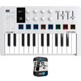 thumbnail image 1 of Controlador MIDI Arturia MiniLab 3 de 25 Teclas Blanco con Paquete Exclusivo de Protección de 26 Meses CPS, 1 of 9