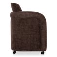thumbnail image 4 of Moe's Home Collection MESTO Fabric Dining Chair Brown Color, 4 of 6