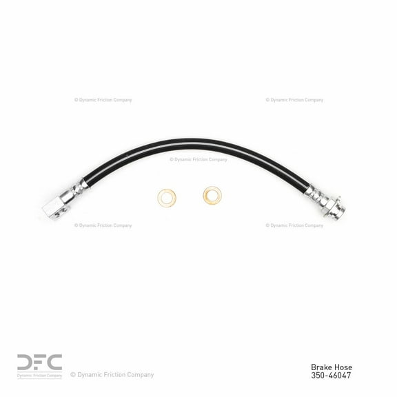 Dynamic Friction Company Brake Line Hose 350-46047 Fits select: 1988-1991 BUICK REATTA, 1986-1992 CADILLAC ELDORADO