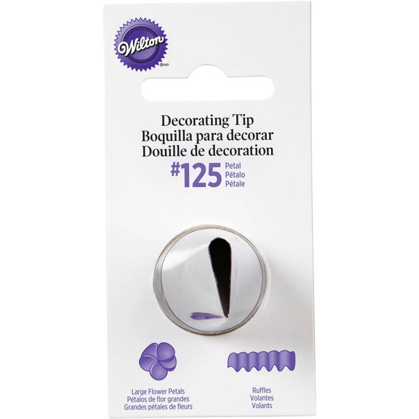 Wilton Decorating Tip, 125CR Petal 418125