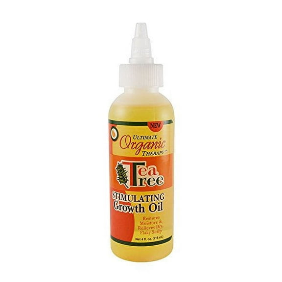 Africa's Best Ultimate Originals Therapy Growth Oil, Tea Tree, 4 Oz.