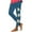 A02_Blue, variant on Halloween Printed Pants for Women Glow in Dark Skeleton Leggings High Waisted Party Costume Pants Stretch Joggers Casual Festive Night Out Bottoms Pumpkin Bat Trousers
