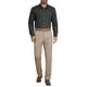 thumbnail image 2 of Camisas de vestir de negocios de manga larga con botones para hombres, rayas, S, negro, 2 of 5