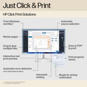 HP DesignJet T650 Large Format 24-inch Plotter Printer w Auto Sheet Feeder, Roll Cover, Media Bin, Stand, 2-Year Onsite Support