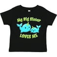 thumbnail image 3 of Inktastic My Sister loves me- cute narwhal Boys or Girls Toddler T-Shirt, 3 of 5