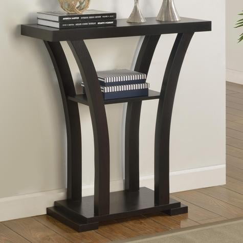Dr Console Table Com Dr Console Table Com, Modern Espresso Console Table