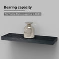 thumbnail image 6 of Gaming Floating Shelves, Large LED Wall Mounted Display Shelf, Adjustable Hanging Pipe Shelf Bookshelf with Lights 6 Hooks for Game Living Room Bedroom Coffee Bar Kitchen Decor, 6 of 15