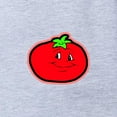 thumbnail image 2 of CafePress - Happy Tomato - Cute Infant Baby Football Bodysuit, 2 of 3