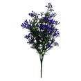 thumbnail image 2 of Artificial Pearl Berry Flower Stem Faux Greenery Bush for Home Wedding Table Centerpiece Garden Decor,Purple,1 Bundle, 2 of 9