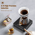 thumbnail image 1 of Digital Coffee Food Kitchen Scale Brewing Coffee Electronic Scale Timing Kitchen Scale Household Food Baking Scale, 1 of 7