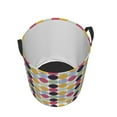 thumbnail image 5 of Uemuo Polka Dot Pattern Circular Laundry Hamper Basket with handles,Collapsible laundry basket,Large capacity laundry hamper,Laundry Organizer-Small, 5 of 8