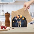 thumbnail image 2 of Yayeee Napkin Holder for Table Kitchen Paper Tissue Organization, Watercolor Astronaut, 2 of 8