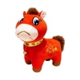 thumbnail image 3 of Peluche de 20 cm del Año del Caballo 2026, mascota con bendición, Año Nuevo chino Llorar, 3 of 8