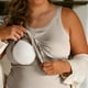 thumbnail image 1 of TaTaai Women's plus size tank top with built-in bra, ribbed texture, solid color, casual comfortable, sleeveless pullover, perfect for loungewear, daily wear & layering Gift, 1 of 9