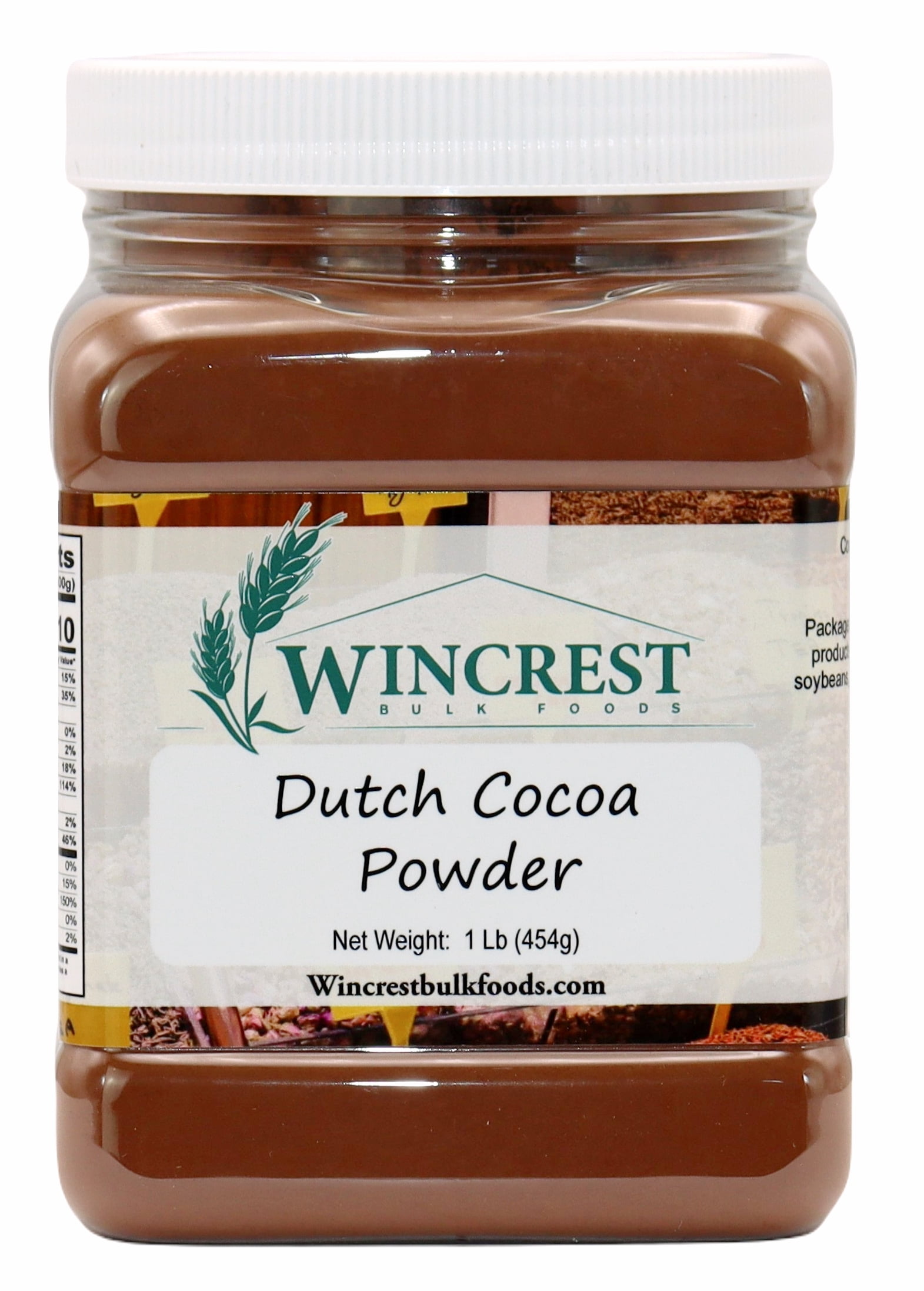 WinCrest Premium Dutch Processed Cocoa Powder - 1 Lb Tub - Walmart.com