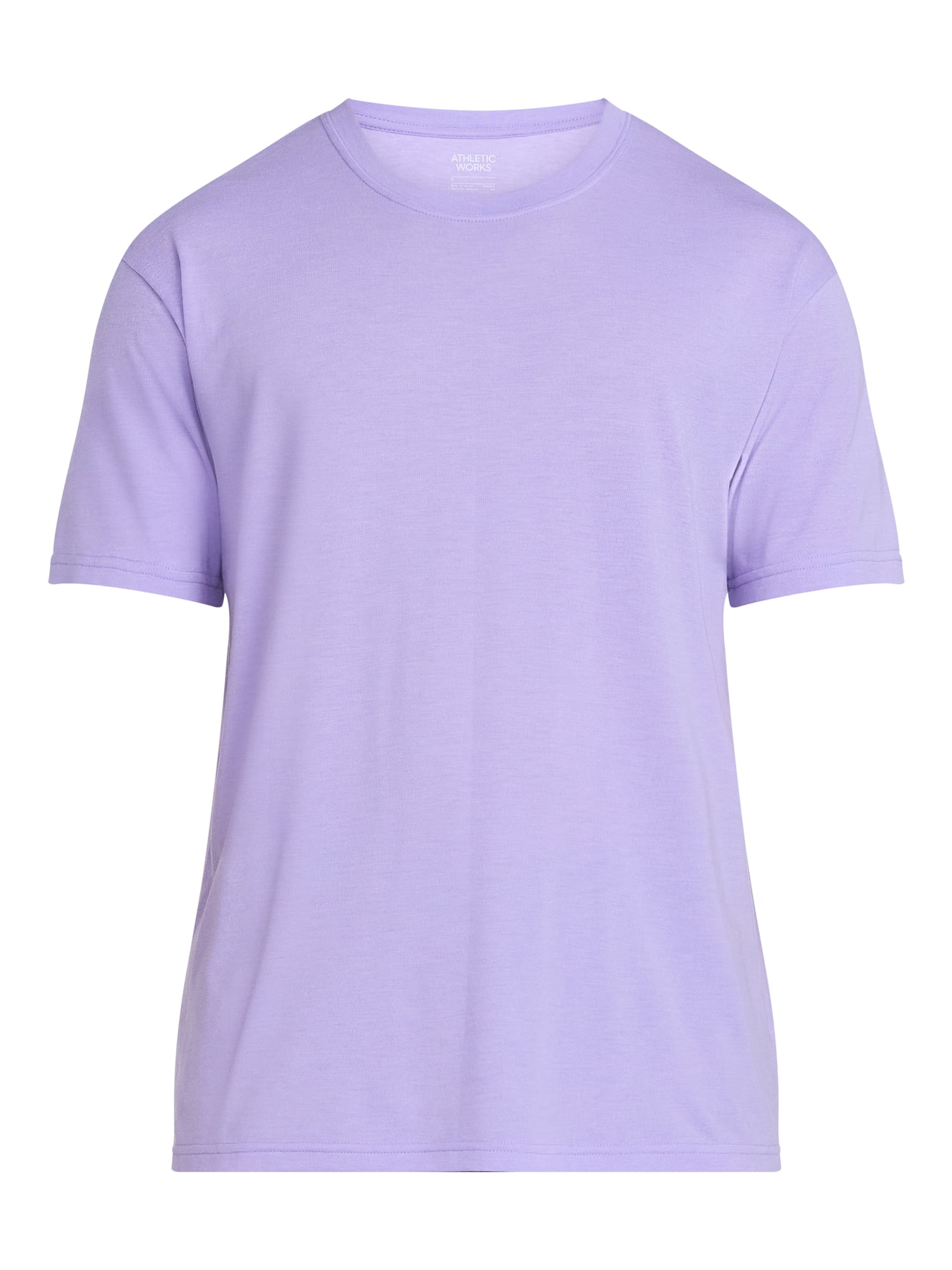 Athletic Works Men's and Big & Tall Tri Blend Tee with Short Sleeves, Sizes XS-4XLT