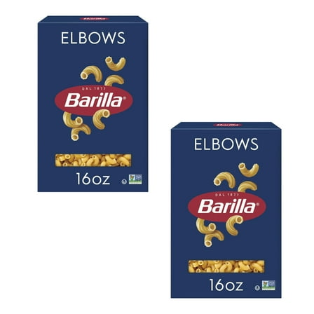 ( 2 Pack ) Barilla Elbows Pasta 1 Lb. Box