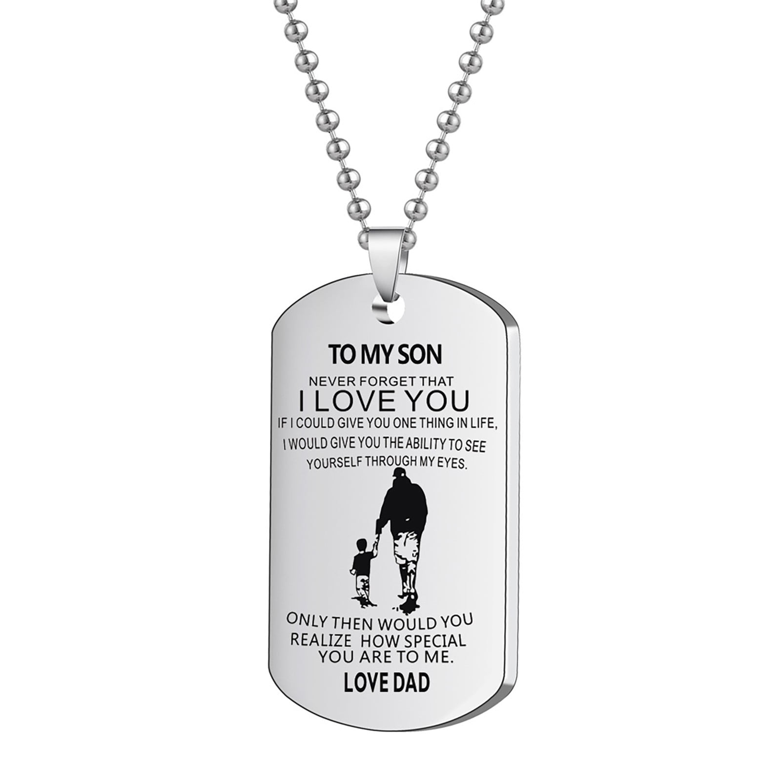 To My Son Necklace | SHEIN USA
