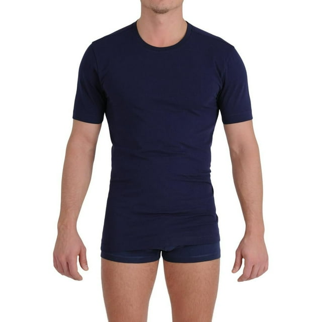 Playera con Cuello Redondo de la Serie Ginch Gonch Signature Navy Pequeña