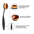 thumbnail image 4 of Juego de brochas de maquillaje ANGGREK negro 4 piezas, 4 of 8