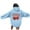 Light Blue, variant on Women's Cherry Hoodie Trendy Hoodies Cowboys Sweater Women Sweatshirts Oversized Drawstring Top Women's Sweatshirt Top with Drawstring Sweater Jacket for Women Casual Oversized Womens Sweatshirt Plain