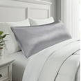 thumbnail image 6 of Mainstays Satin Body Pillowcase - Silver Grey - Frizz Control & Cooling Comfort - 1 Pack, 6 of 9